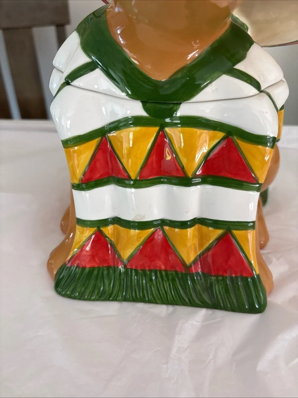 Vintage IAY CHIHUAHUA! COOKIE JAR 1999 Clay Art new without box